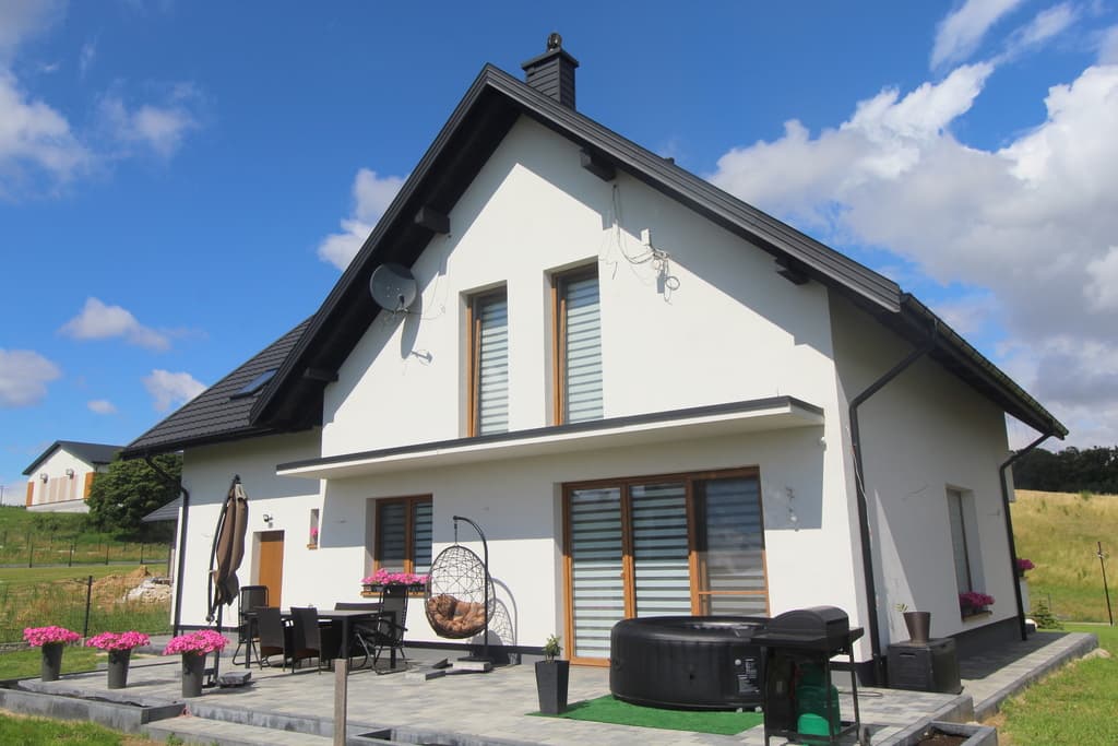 Nowoczesny dom 193,83 m² z lokalem obok Brodnicy